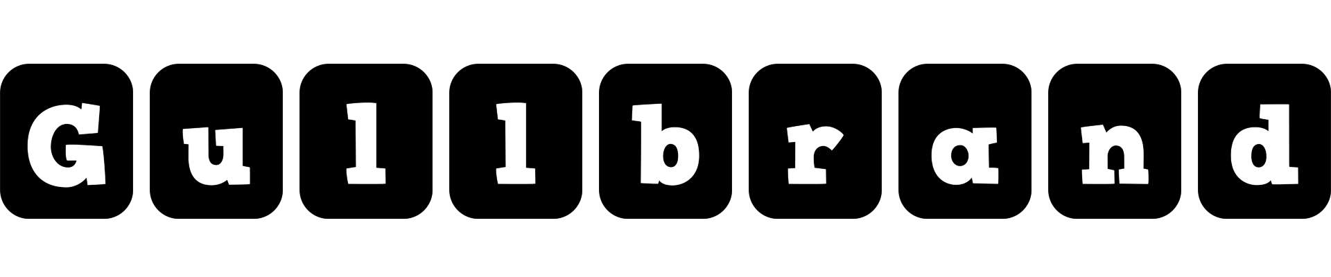 Gullbrand box logo