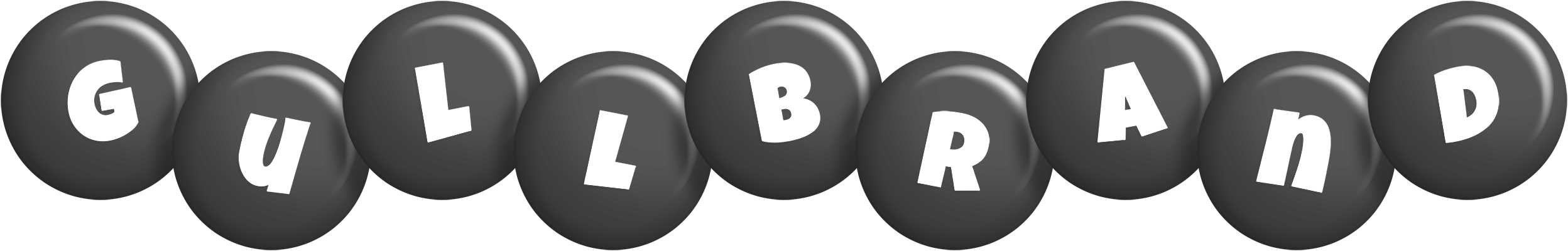 Gullbrand candy-black logo