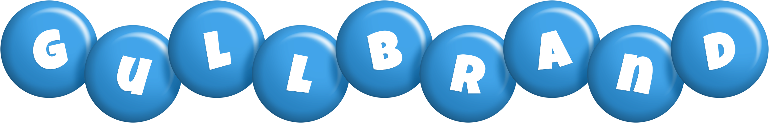 Gullbrand candy-blue logo