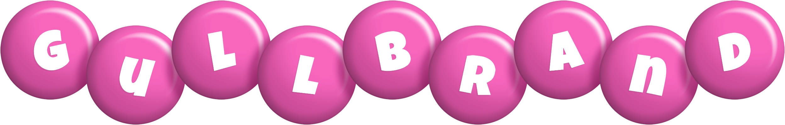 Gullbrand candy-pink logo