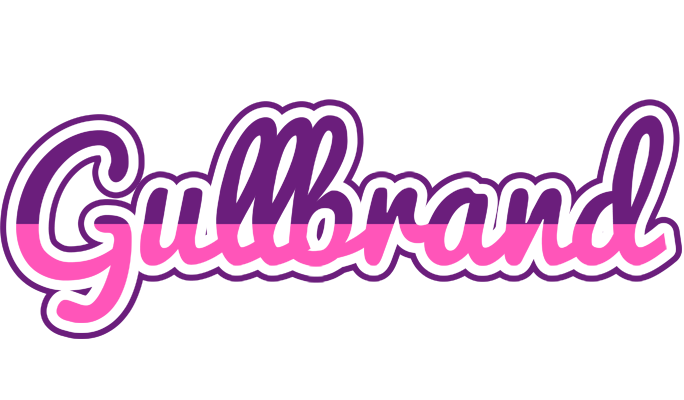Gullbrand cheerful logo