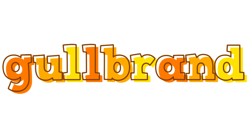 Gullbrand desert logo