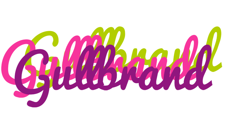 Gullbrand flowers logo