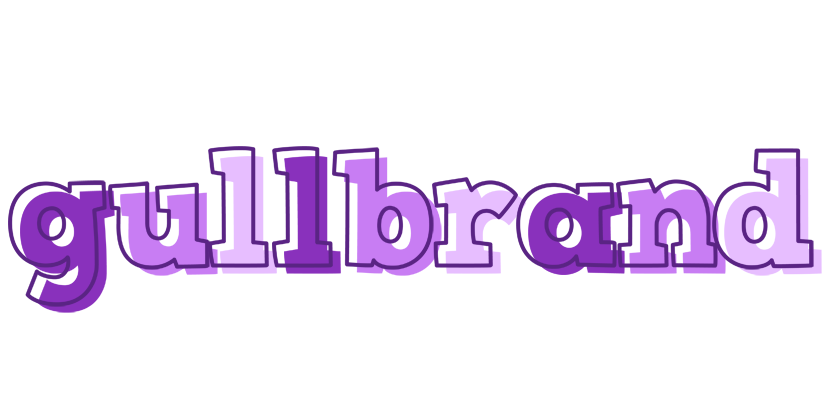 Gullbrand sensual logo