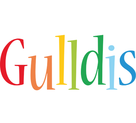 Gulldis birthday logo