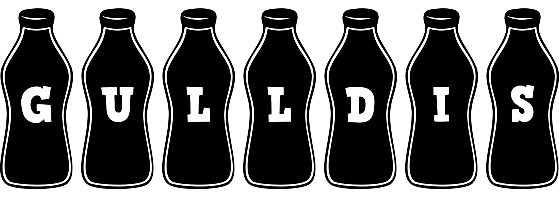 Gulldis bottle logo