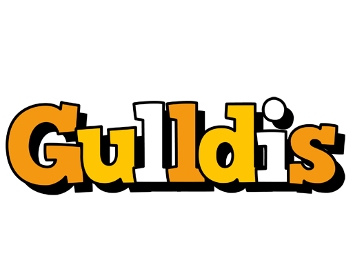 Gulldis cartoon logo