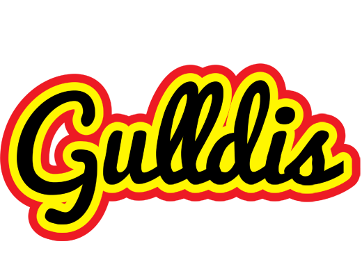 Gulldis flaming logo