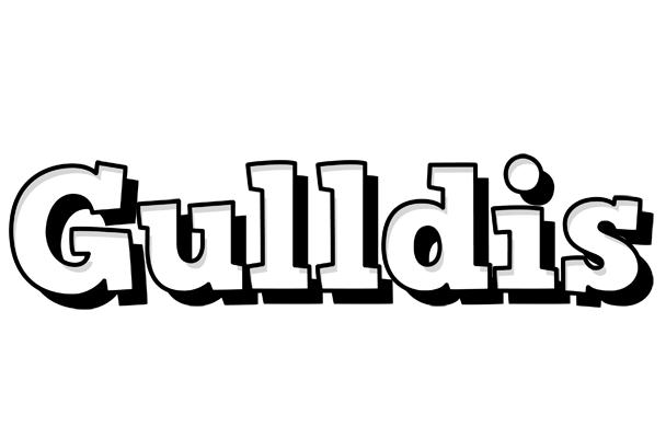 Gulldis snowing logo