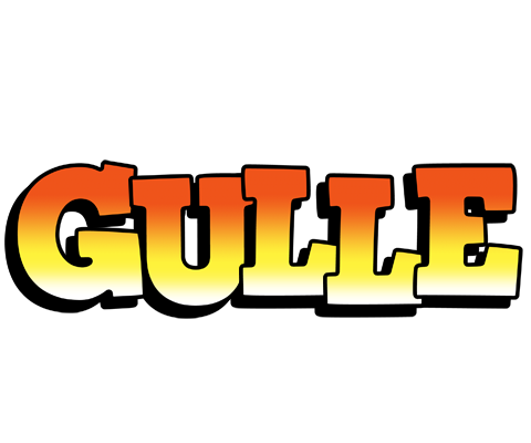 Gulle sunset logo
