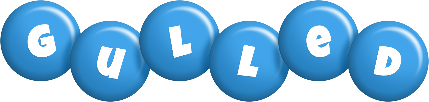 Gulled candy-blue logo