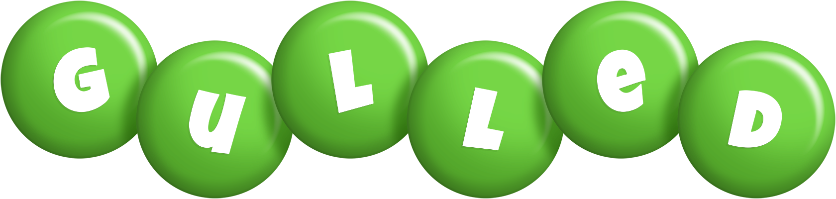 Gulled candy-green logo