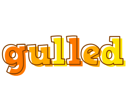 Gulled desert logo