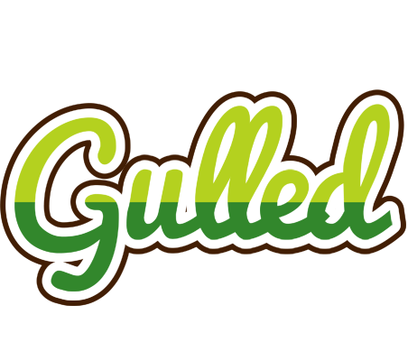 Gulled golfing logo