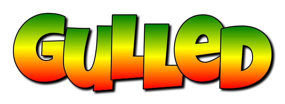 Gulled mango logo