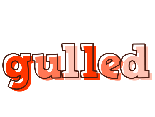 Gulled paint logo