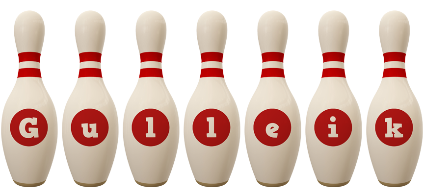 Gulleik bowling-pin logo