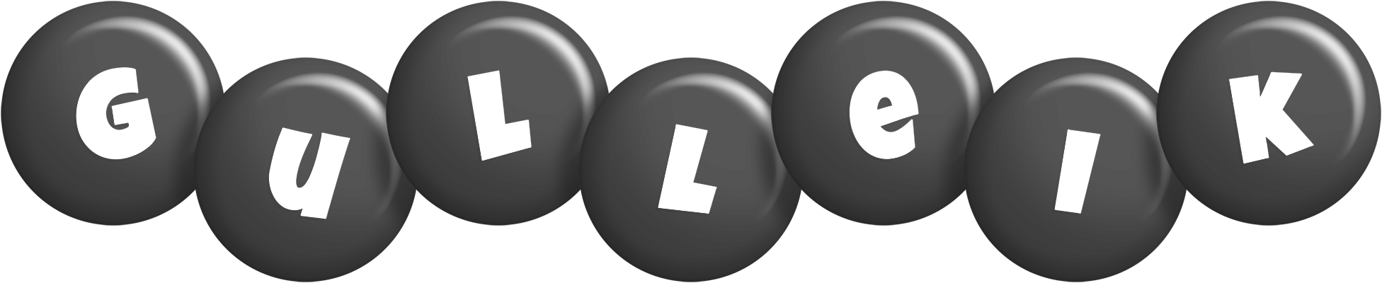 Gulleik candy-black logo