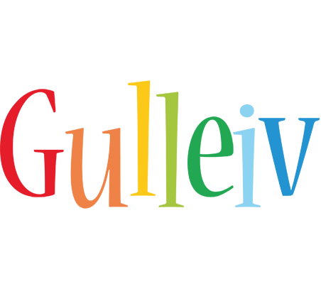 Gulleiv birthday logo