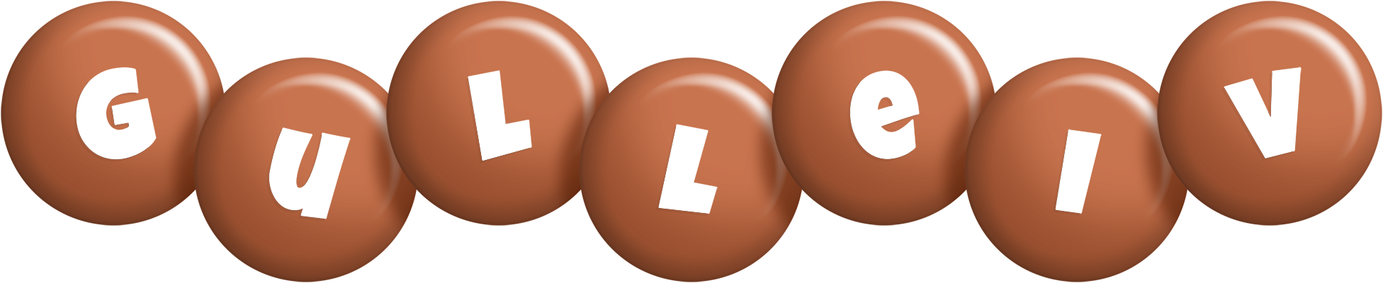 Gulleiv candy-brown logo