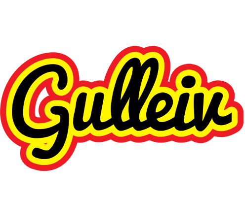 Gulleiv flaming logo