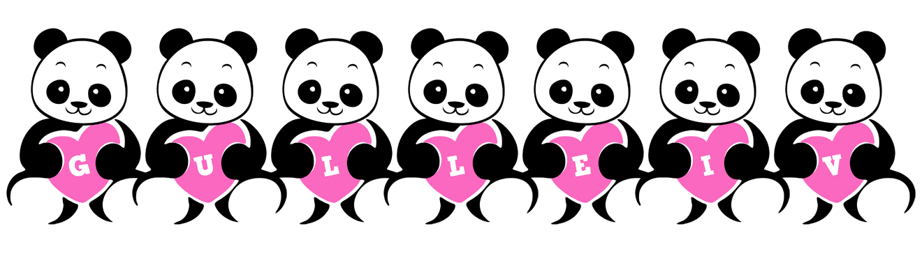 Gulleiv love-panda logo