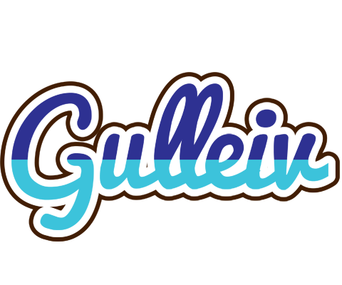 Gulleiv raining logo