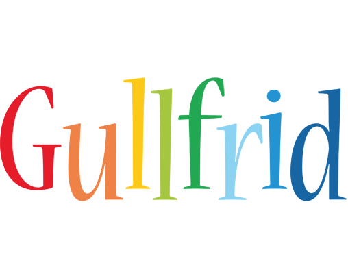 Gullfrid birthday logo