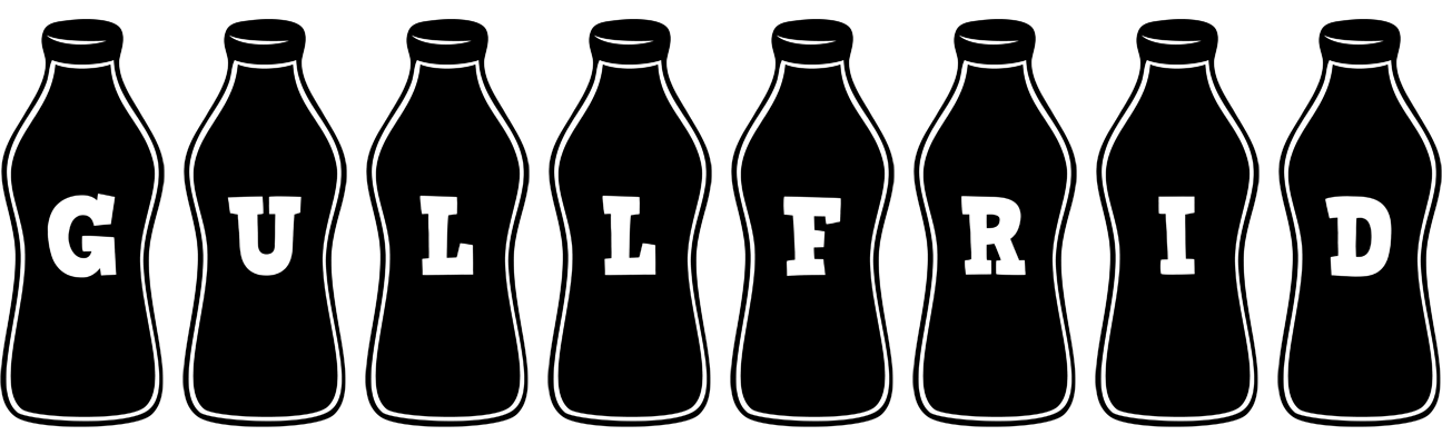 Gullfrid bottle logo