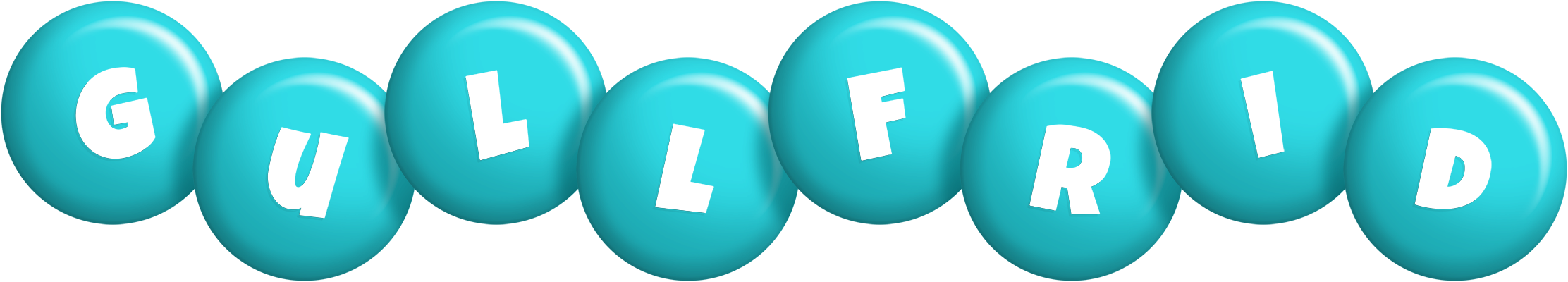 Gullfrid candy-azur logo