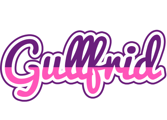 Gullfrid cheerful logo