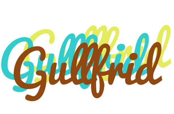 Gullfrid cupcake logo