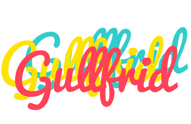 Gullfrid disco logo