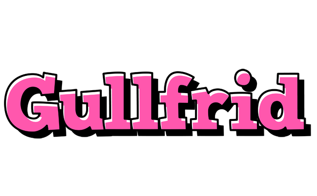 Gullfrid girlish logo