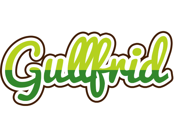 Gullfrid golfing logo