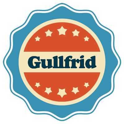 Gullfrid labels logo
