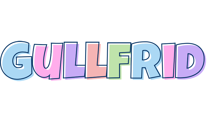 Gullfrid pastel logo