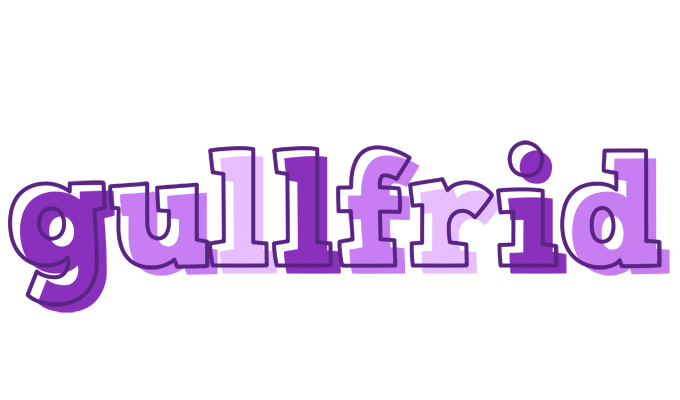 Gullfrid sensual logo