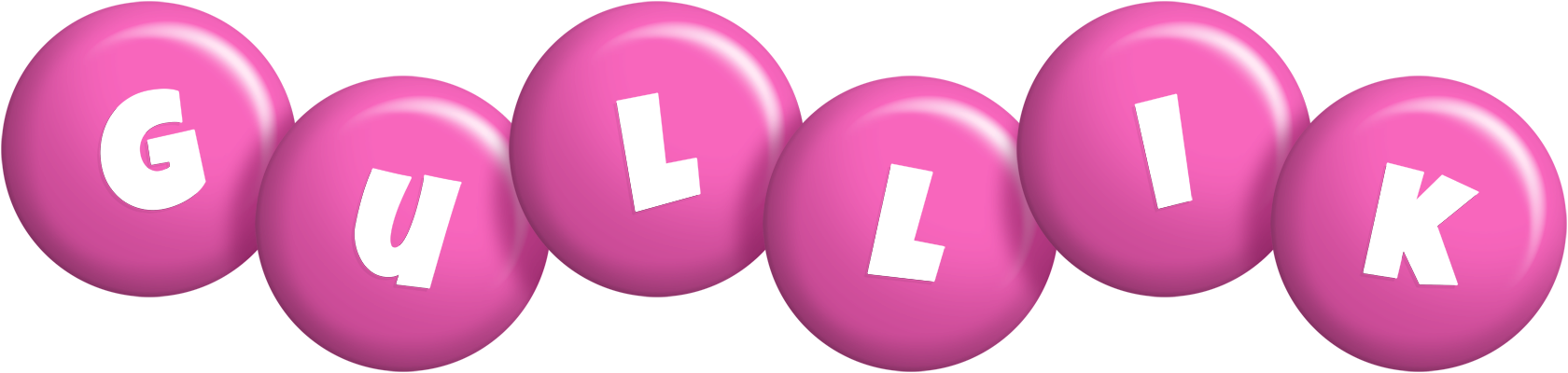 Gullik candy-pink logo