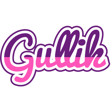 Gullik cheerful logo