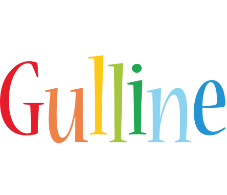 Gulline birthday logo