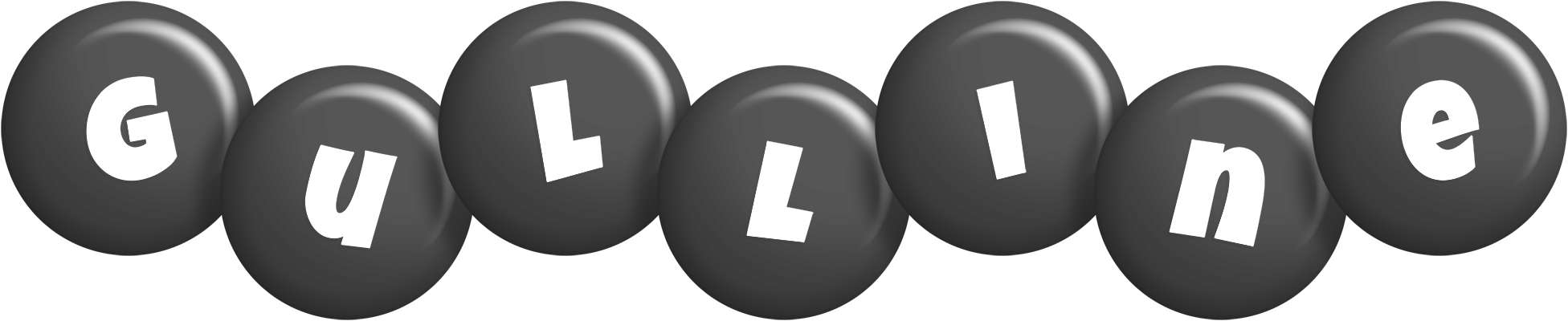 Gulline candy-black logo
