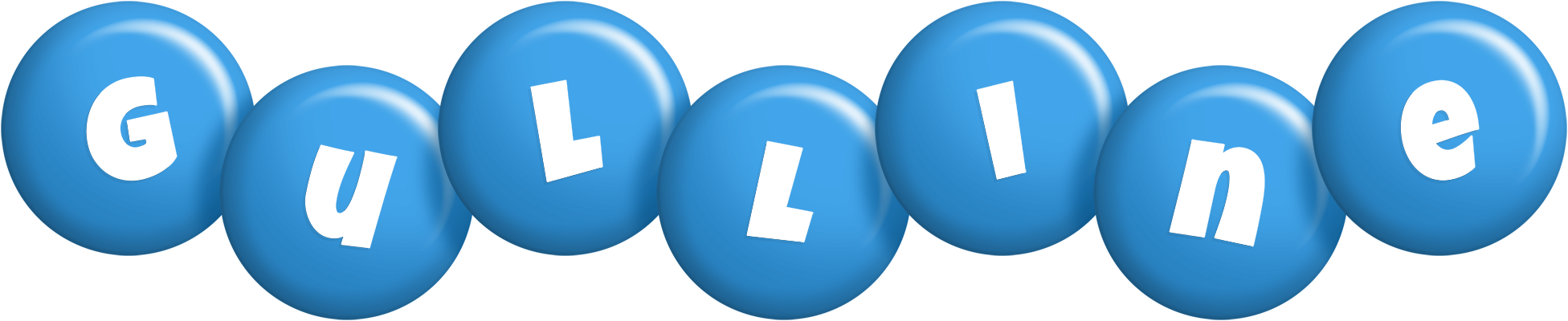Gulline candy-blue logo