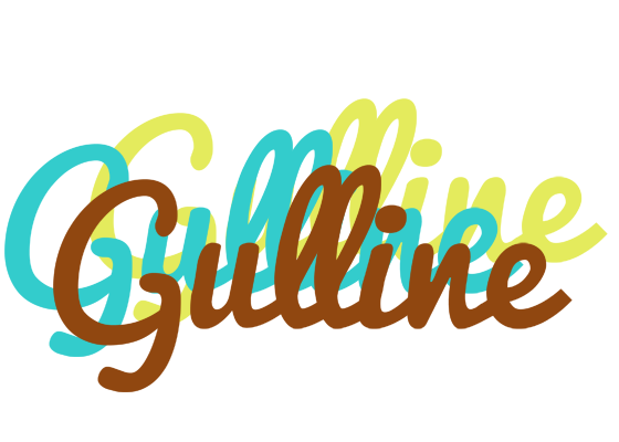 Gulline cupcake logo