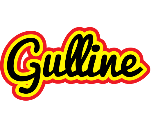 Gulline flaming logo