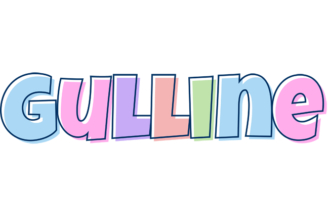 Gulline pastel logo