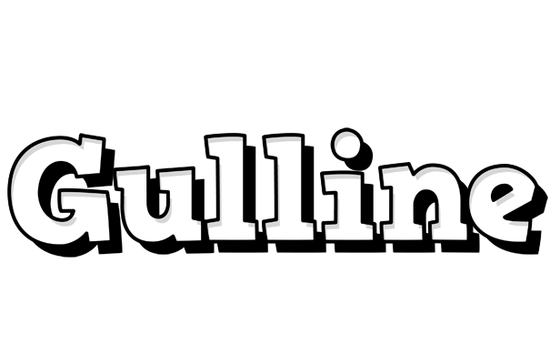 Gulline snowing logo
