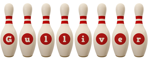 Gulliver bowling-pin logo