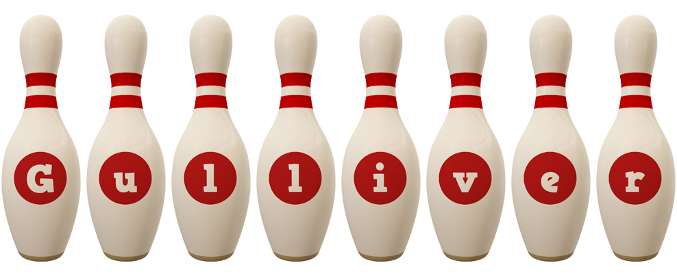 Gulliver bowling-pin logo