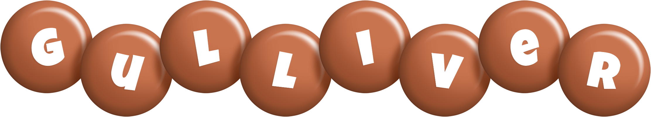 Gulliver candy-brown logo